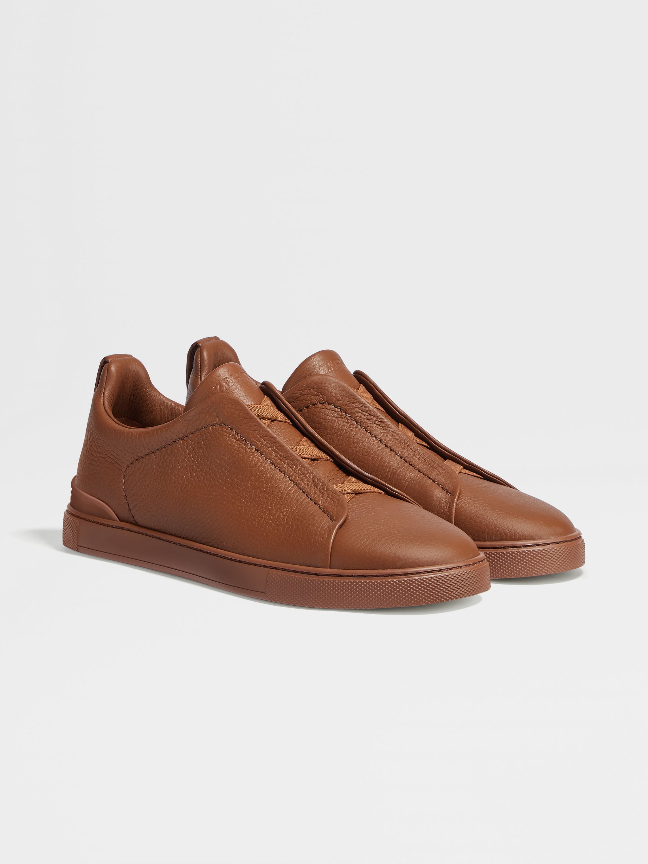 Dark Foliage Deerskin Triple Stitch™ Sneakers FW24 22361691 Dark Foliage Deerskin Triple Stitch™ Sneakers FW24 22361691