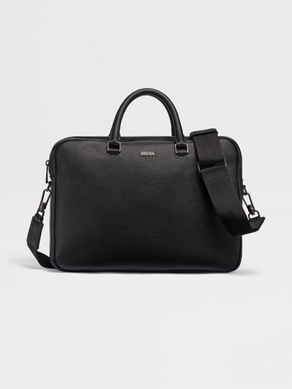 黒 グレインレザー Edgy ビジネスバッグ SS25 22976738 | Zegna JP 黒 グレインレザー Edgy ビジネスバッグ SS25 22976738 | Zegna JP