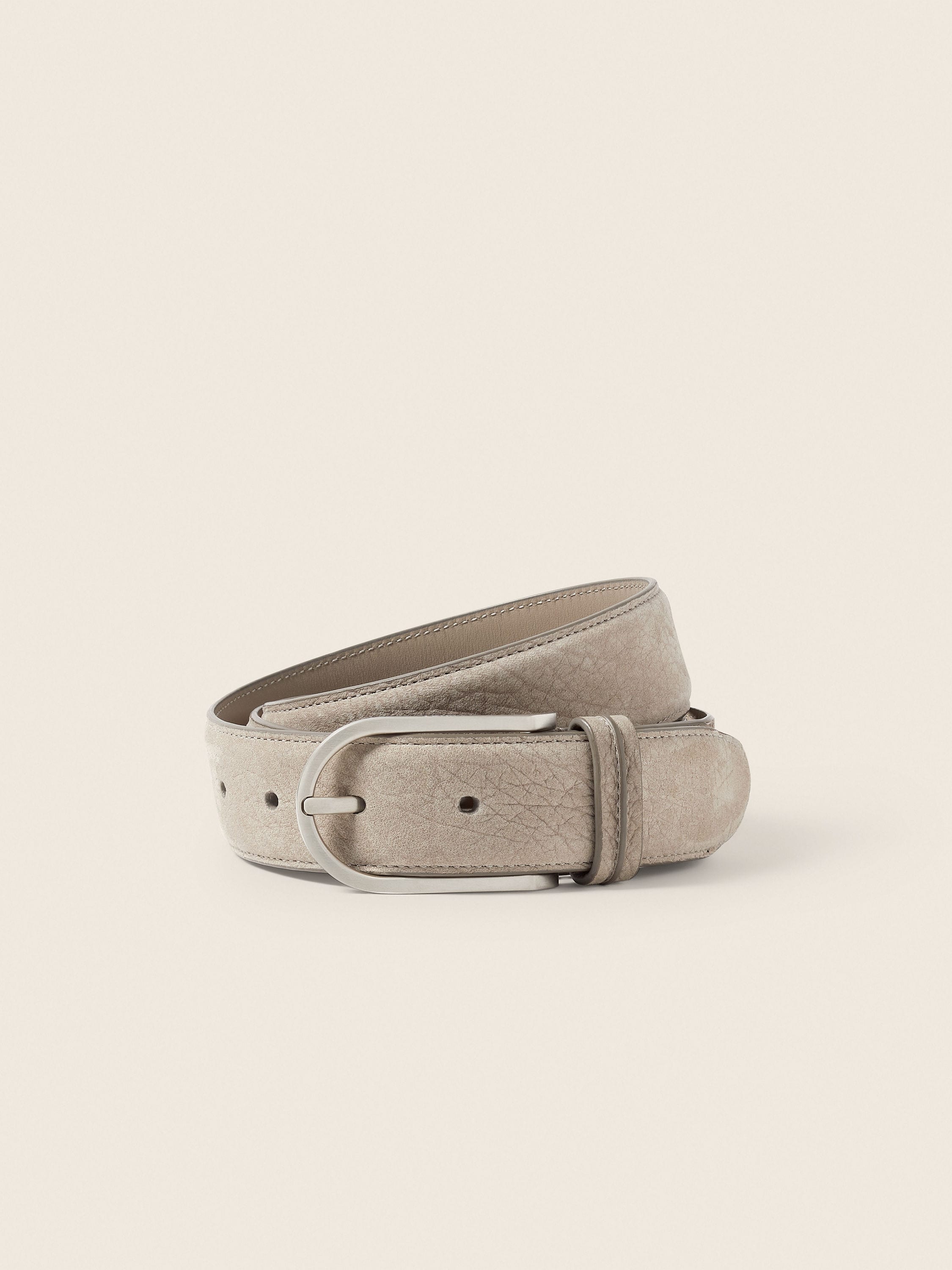 Light Taupe Nubuck Belt Main product photo