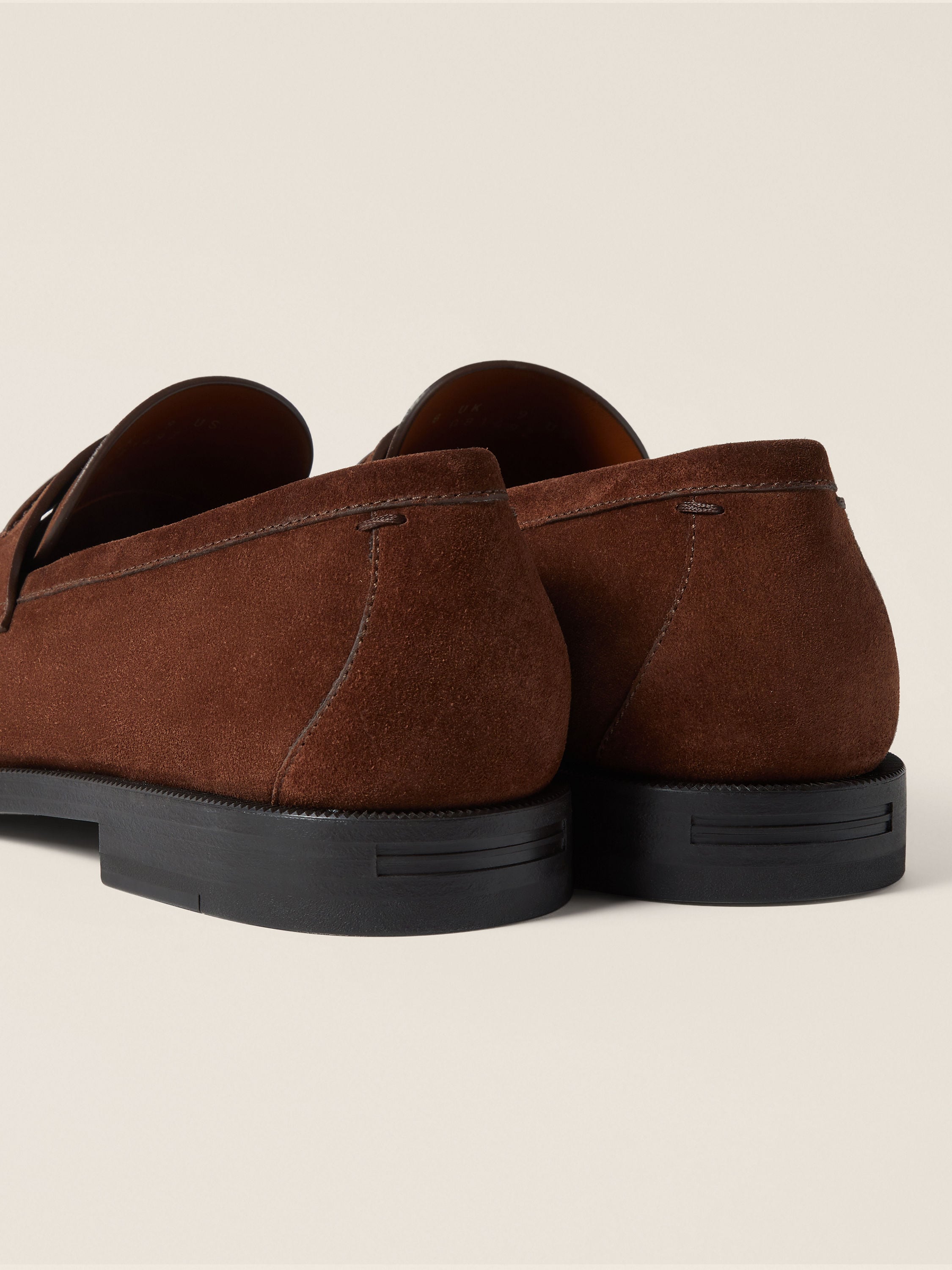Brown Suede Mocassin Corso Loafer Product detail photo #2
