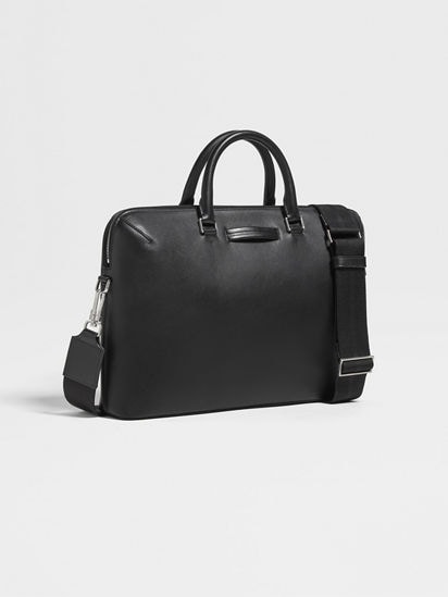 Black Leather Business Bag FW25 32258075 | Zegna US Black Leather Business Bag FW25 32258075 | Zegna US
