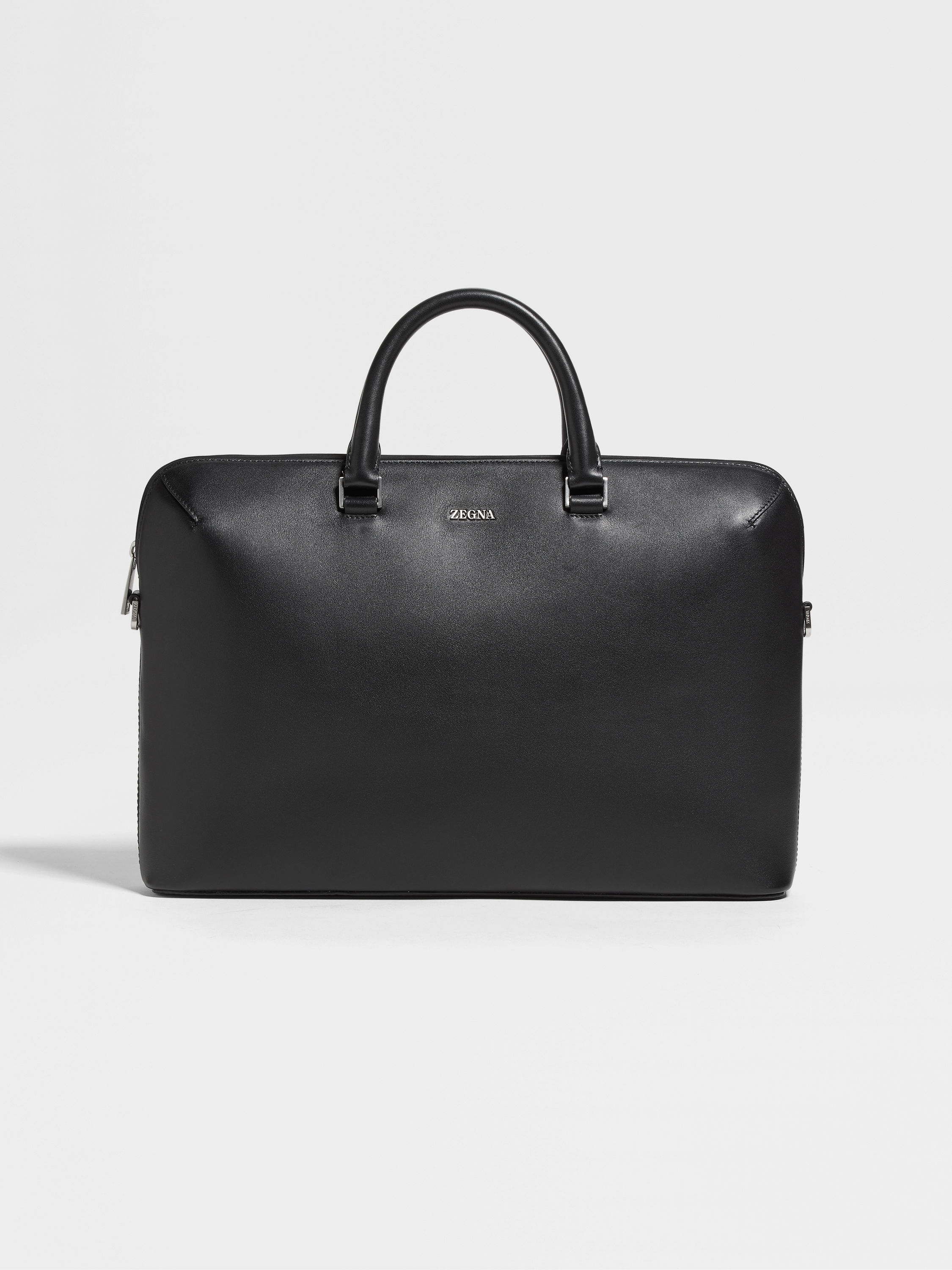 Black Leather Business Bag FW25 32258075 | Zegna ROW Black Leather Business Bag FW25 32258075 | Zegna ROW