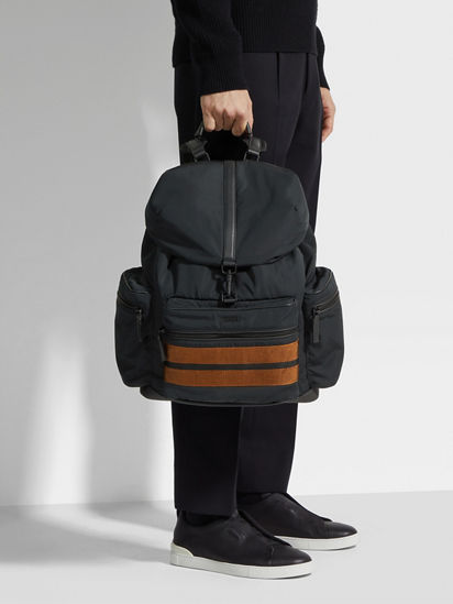 Zegna backpack outlet sale