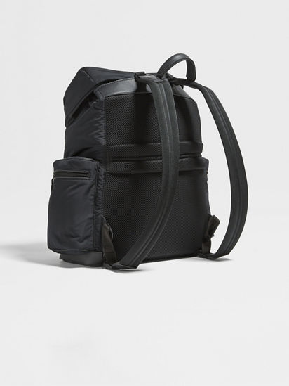 Black Technical Fabric Special Backpack FW24 22974497 | Zegna ROW