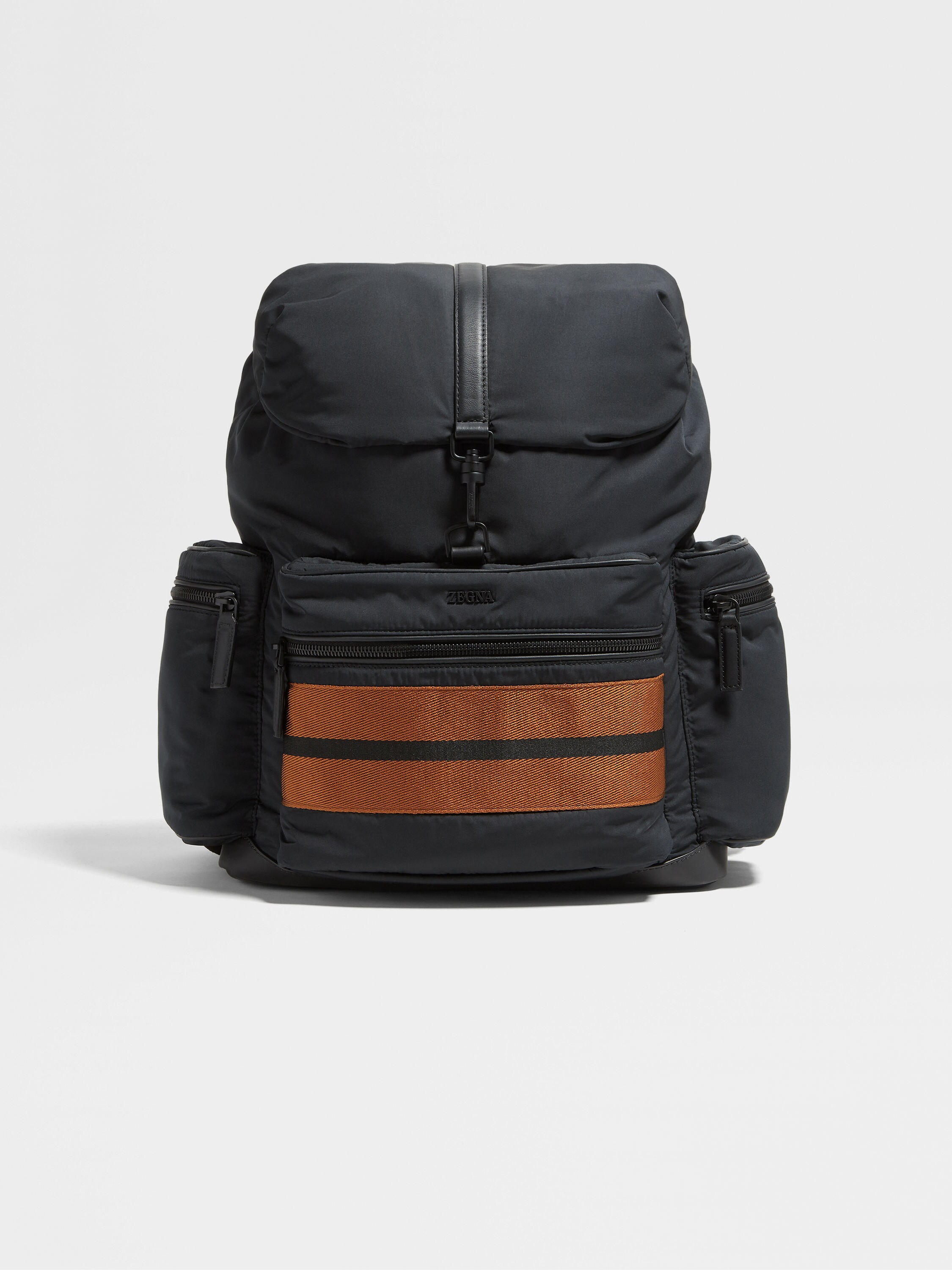 Black Technical Fabric Special Backpack FW24 22974497 | Zegna ROW