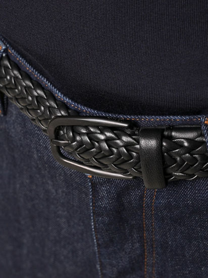 Black Leather Belt FW26 32078277 | Zegna EE