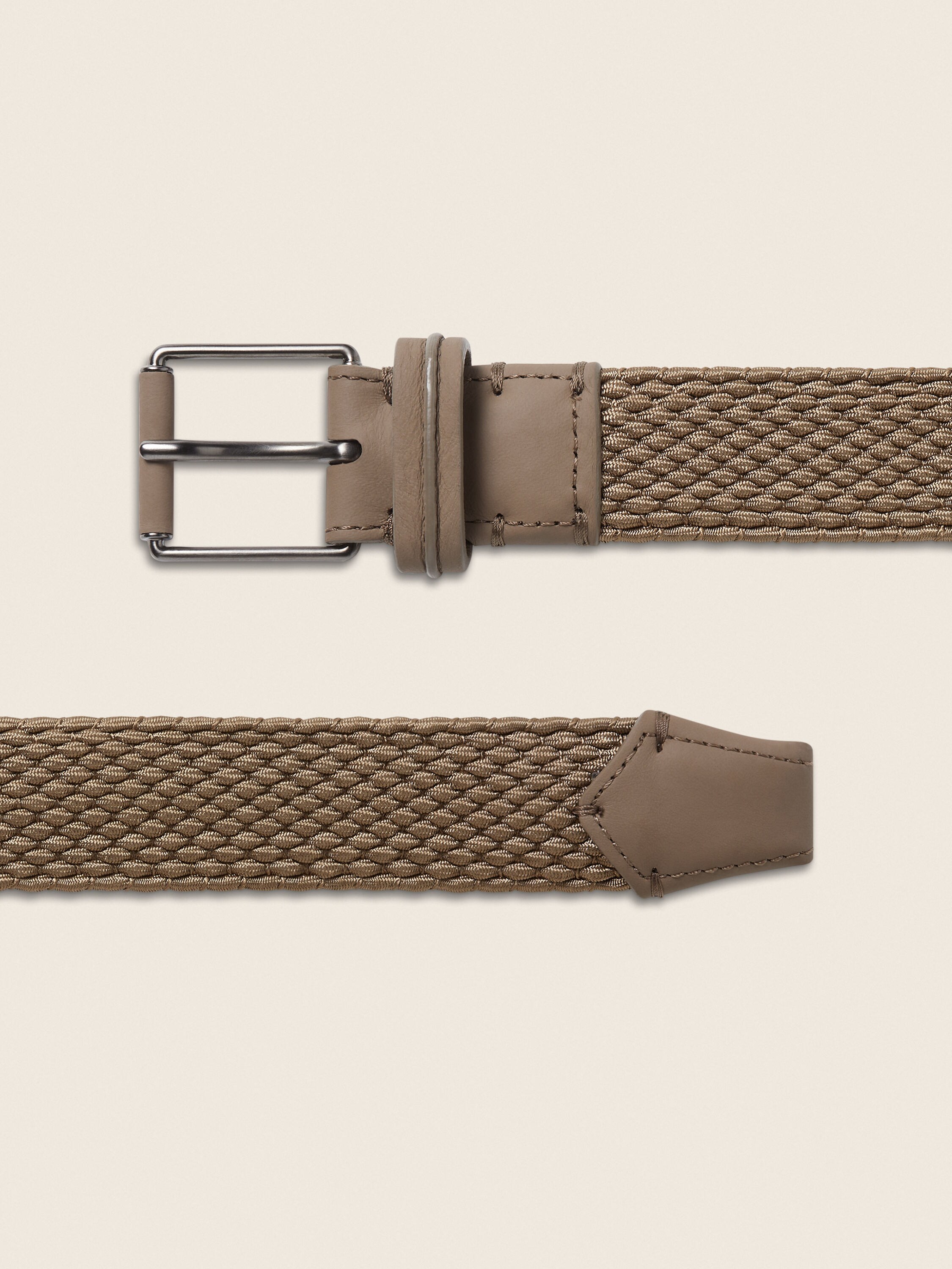 Beige Rayon Belt Product detail photo #1
