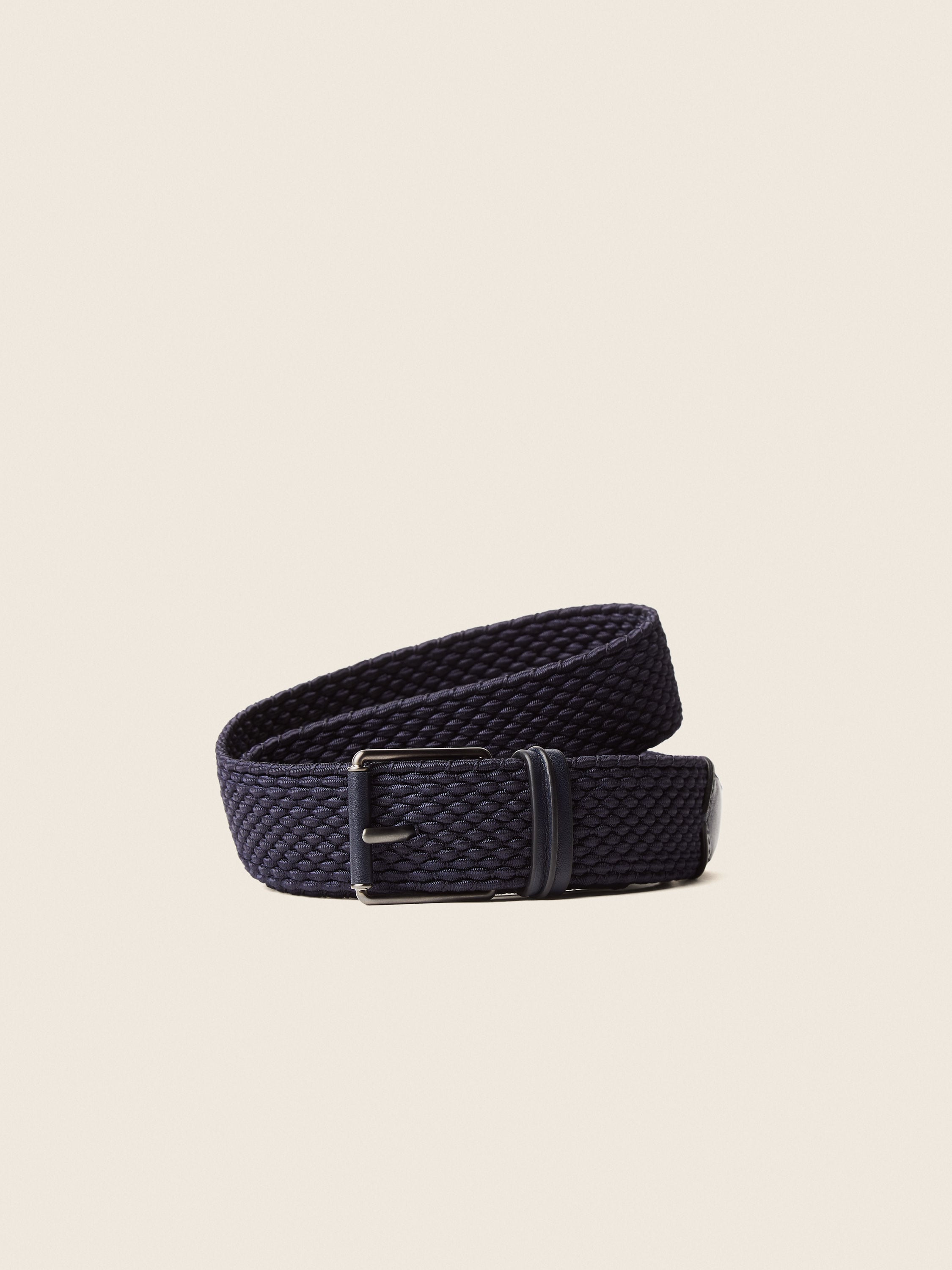 Navy Blue Rayon Belt Main product photo