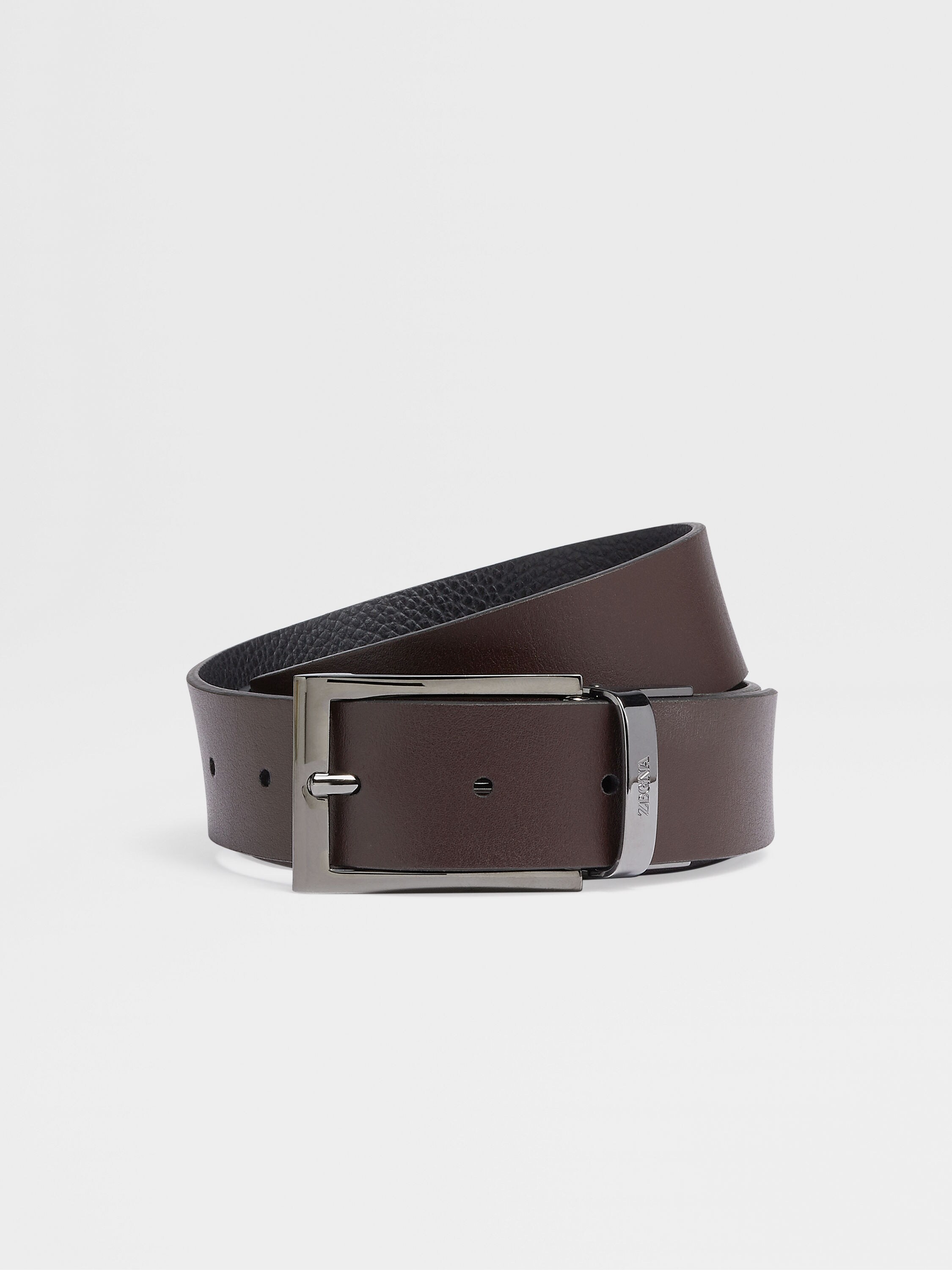 Zegna mens belt sale