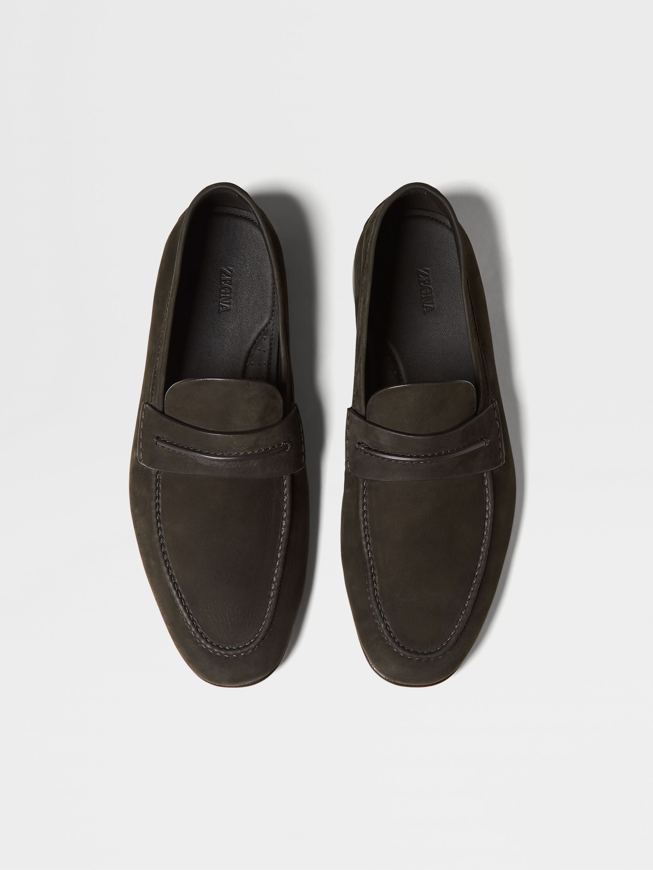 Dark Brown SECONDSKIN Mocassin Loafer Product detail photo #4