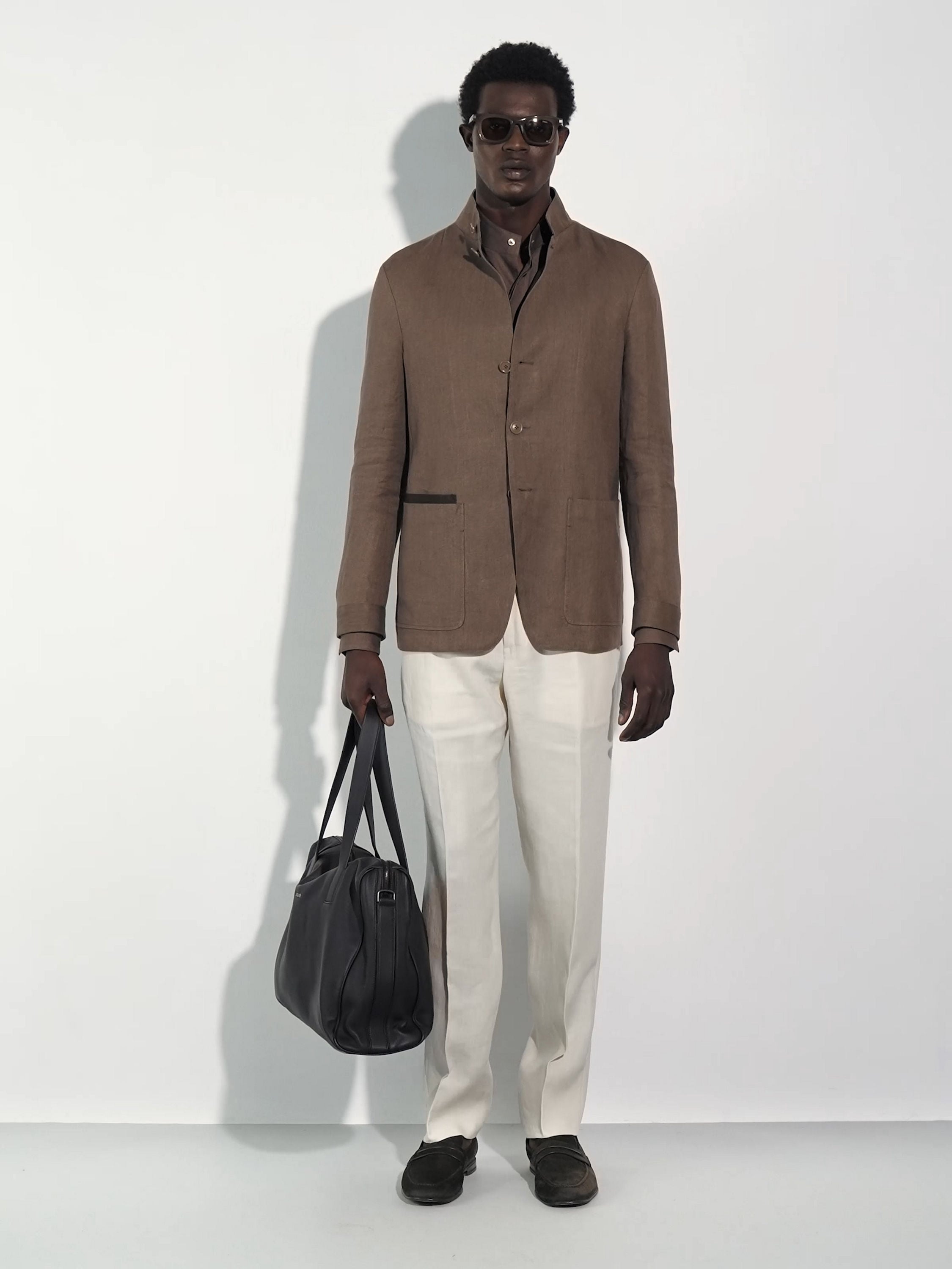 Dark Brown SECONDSKIN Mocassin Loafer SS25 33638831 | Zegna US Dark Brown SECONDSKIN Mocassin Loafer SS25 33638831 | Zegna US