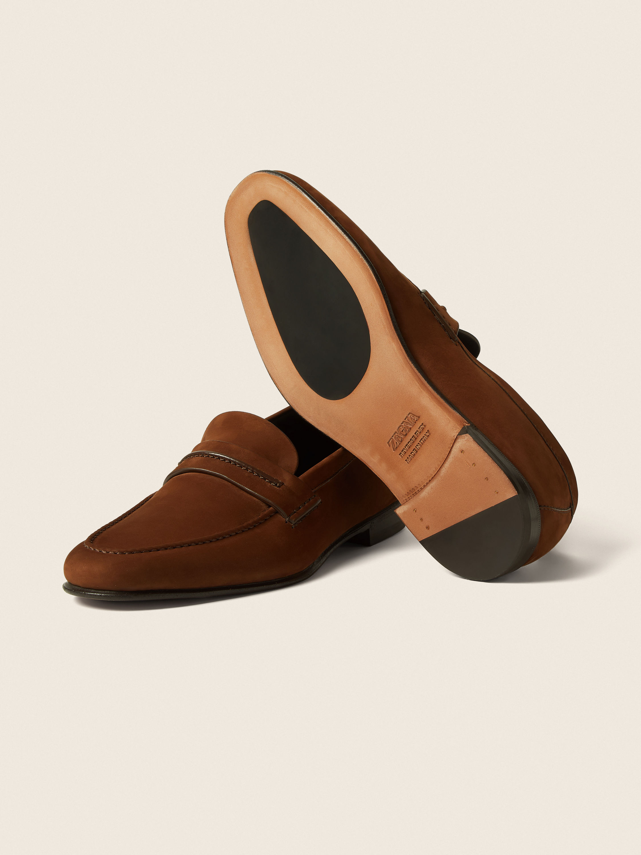 Light Brown SECONDSKIN Mocassin Loafer Product detail photo #5