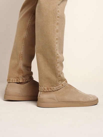 Beige Triple Stitch™ SECONDSKIN Sneakers SS26 37097673 | Zegna US