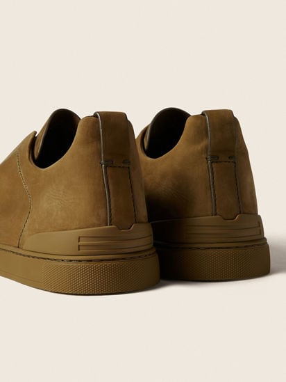 Olive Green Triple Stitch™ SECONDSKIN Sneakers SS26 37097613