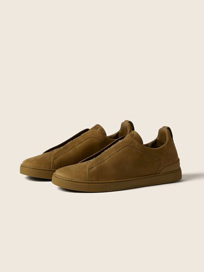 Olive Green Triple Stitch™ SECONDSKIN Sneakers SS26 37097613
