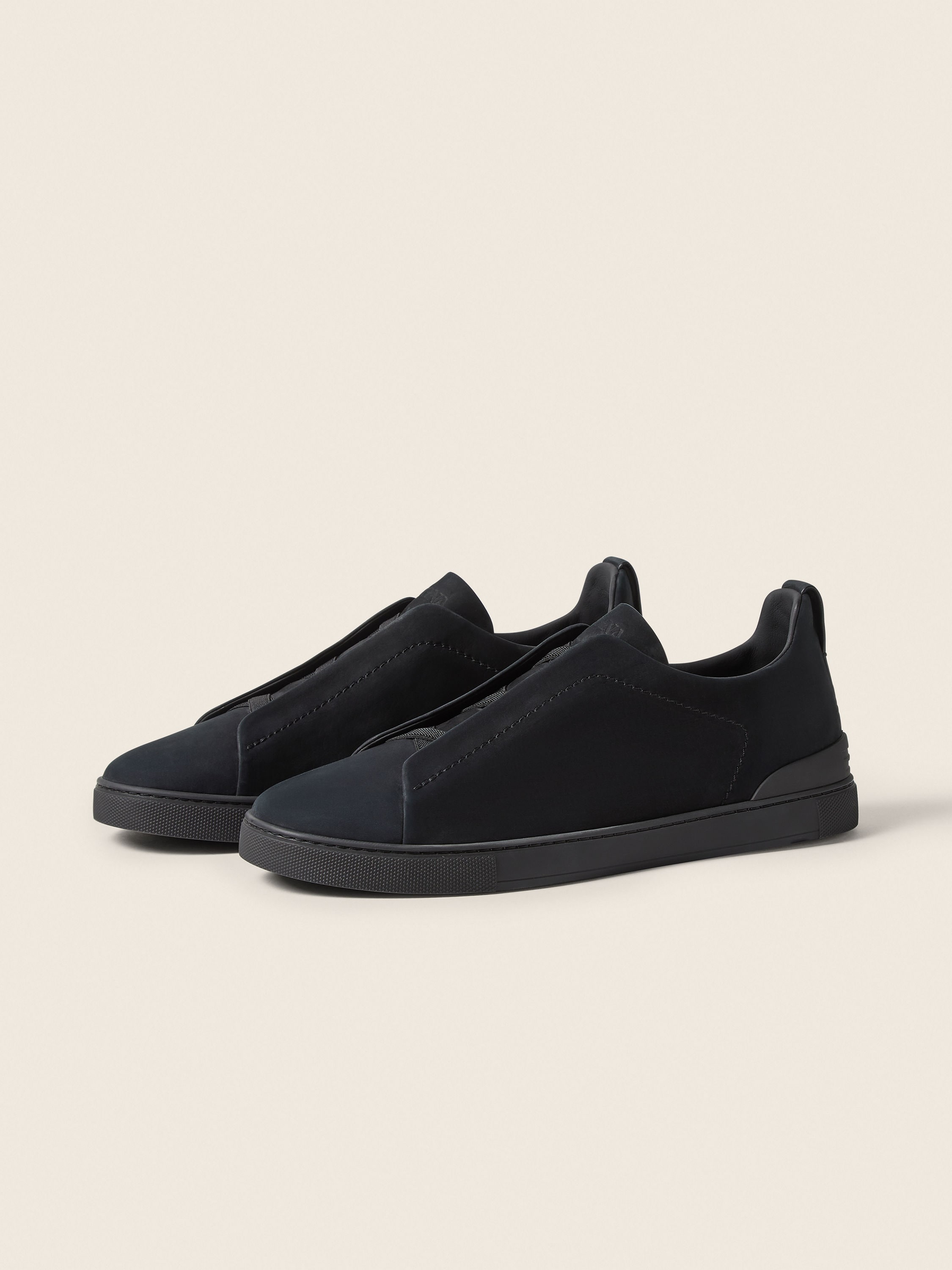 Black Triple Stitch™ SECONDSKIN Sneakers Main product photo
