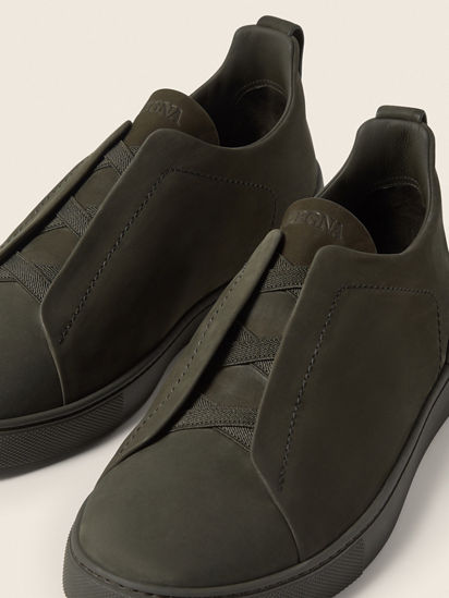 Dark Olive Green Triple Stitch™ SECONDSKIN Sneakers FW26 39359038