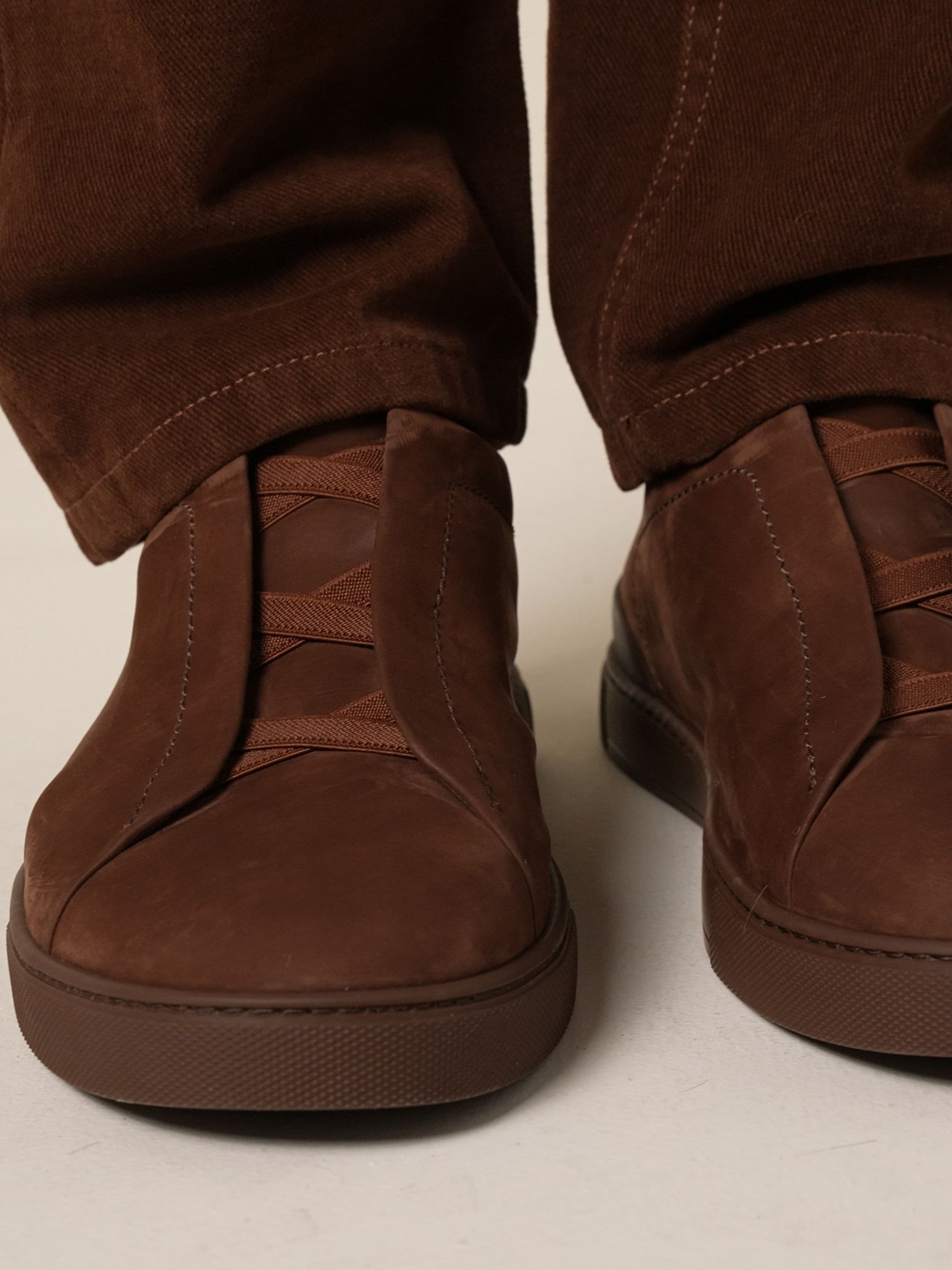 Brown Triple Stitch™ SECONDSKIN Sneakers