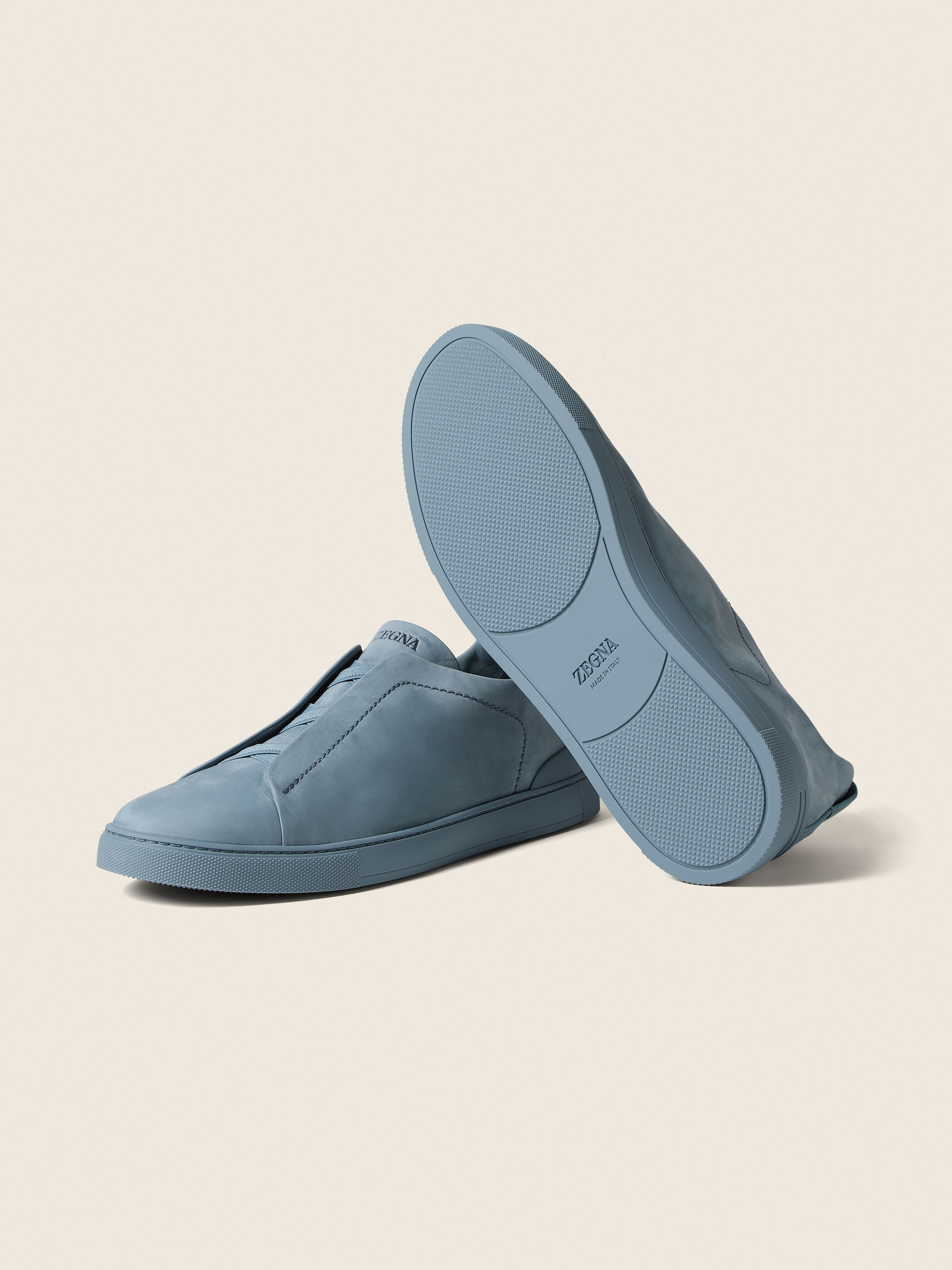 Light Blue Triple Stitch™ SECONDSKIN Sneakers Product detail photo #4