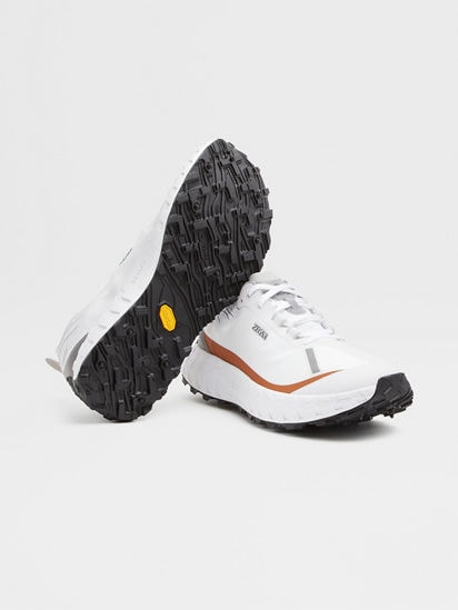 ZEGNA x norda™ 001 White Technical Fabric Sneakers