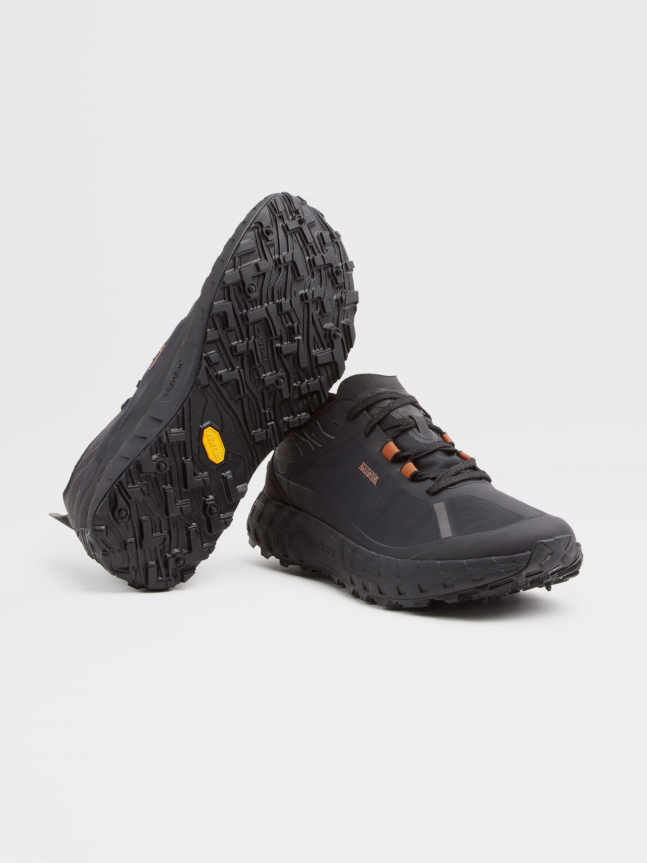 人気新品入荷 x ZEGNA norda™ SS25 Sneakers Fabric Technical Black 001 アロマグッズ