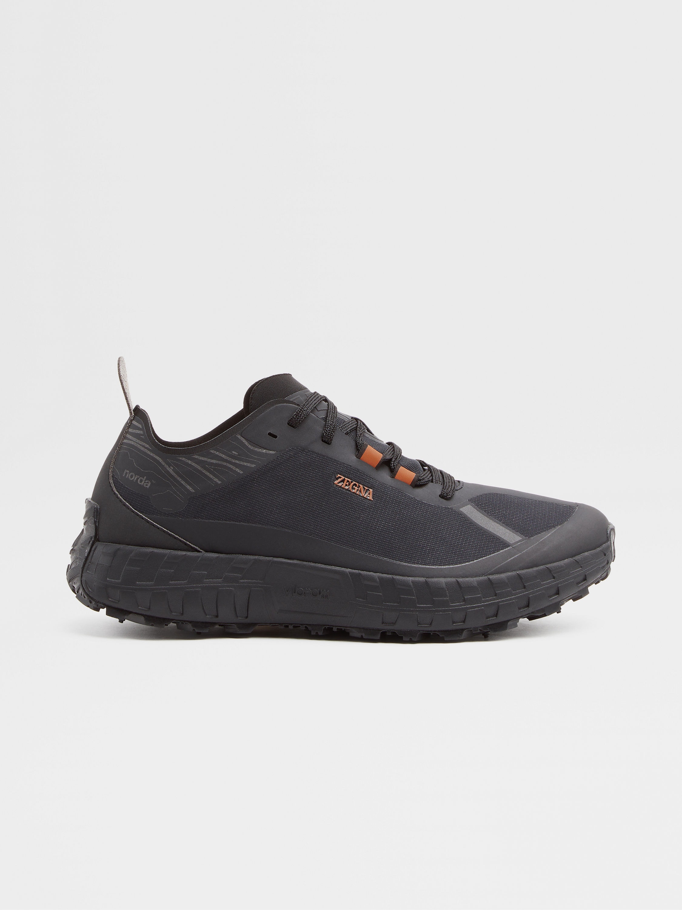 ZEGNA x norda™ 001 Black Technical Fabric Sneakers SS25 ZEGNA x norda™ 001 Black Technical Fabric Sneakers SS25