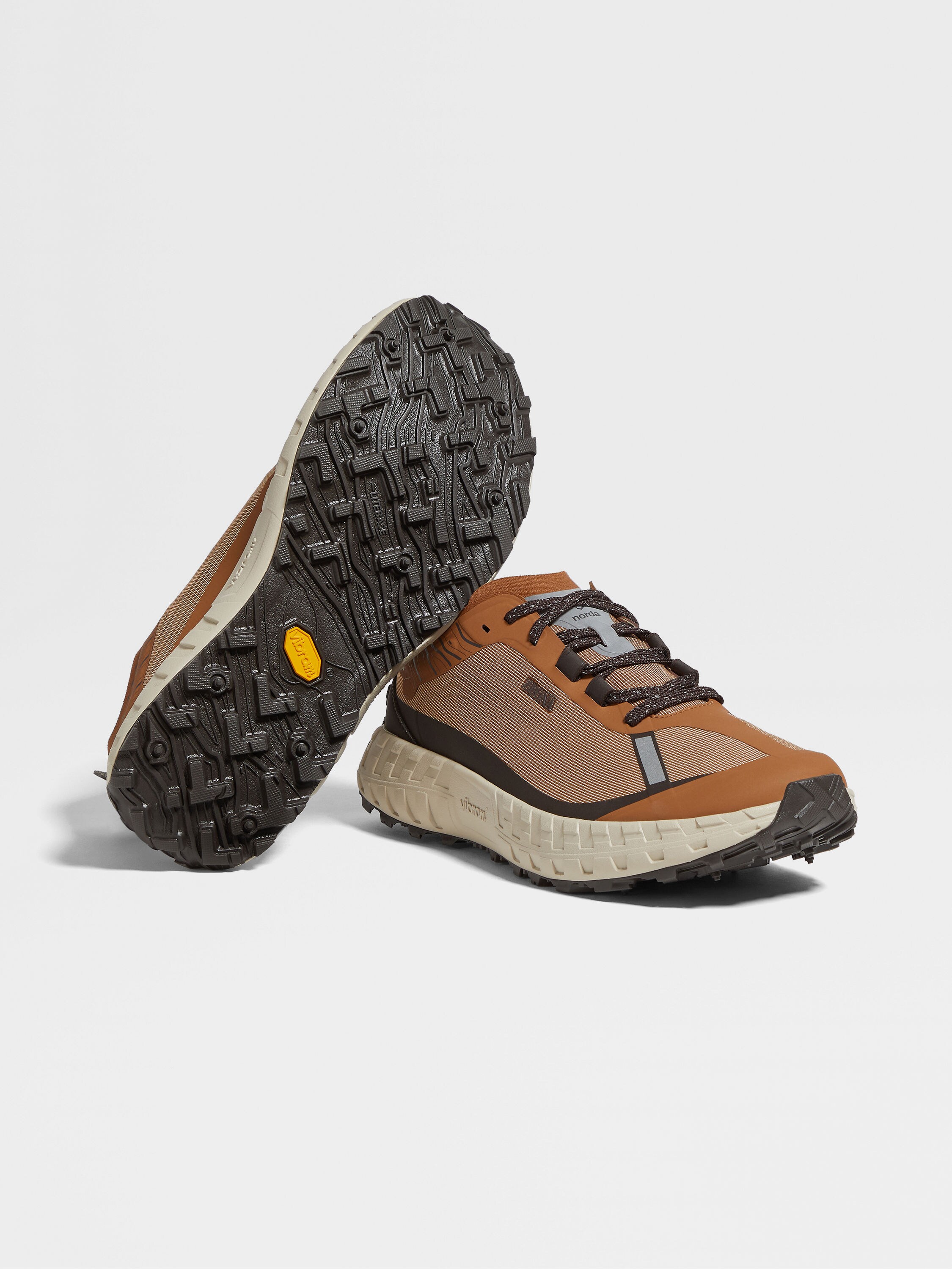 ZEGNA x norda™ 001 Dark Foliage Technical Fabric Sneakers Product detail photo #1