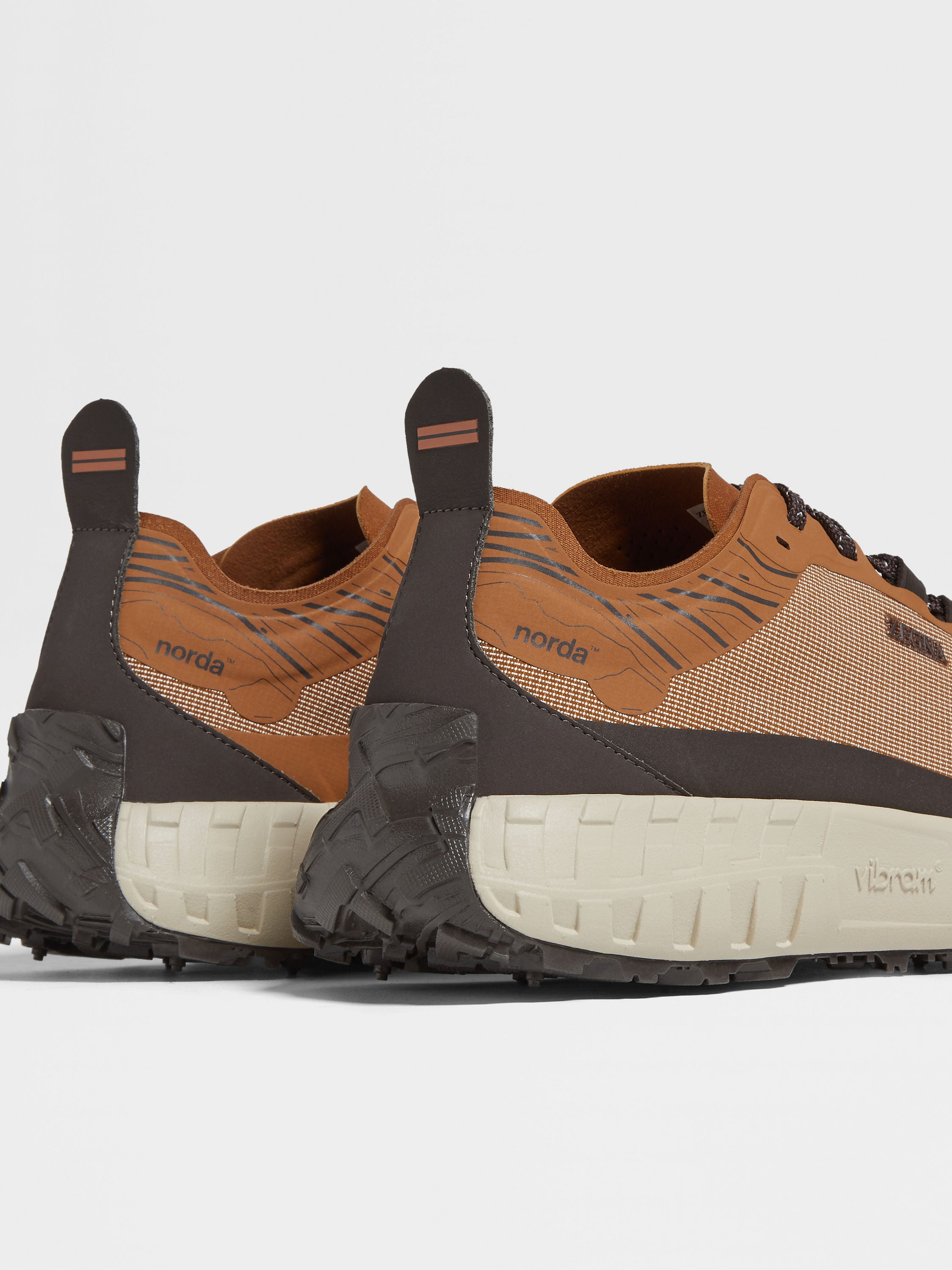 ZEGNA x norda™ 001 Dark Foliage Technical Fabric Sneakers Product detail photo #3