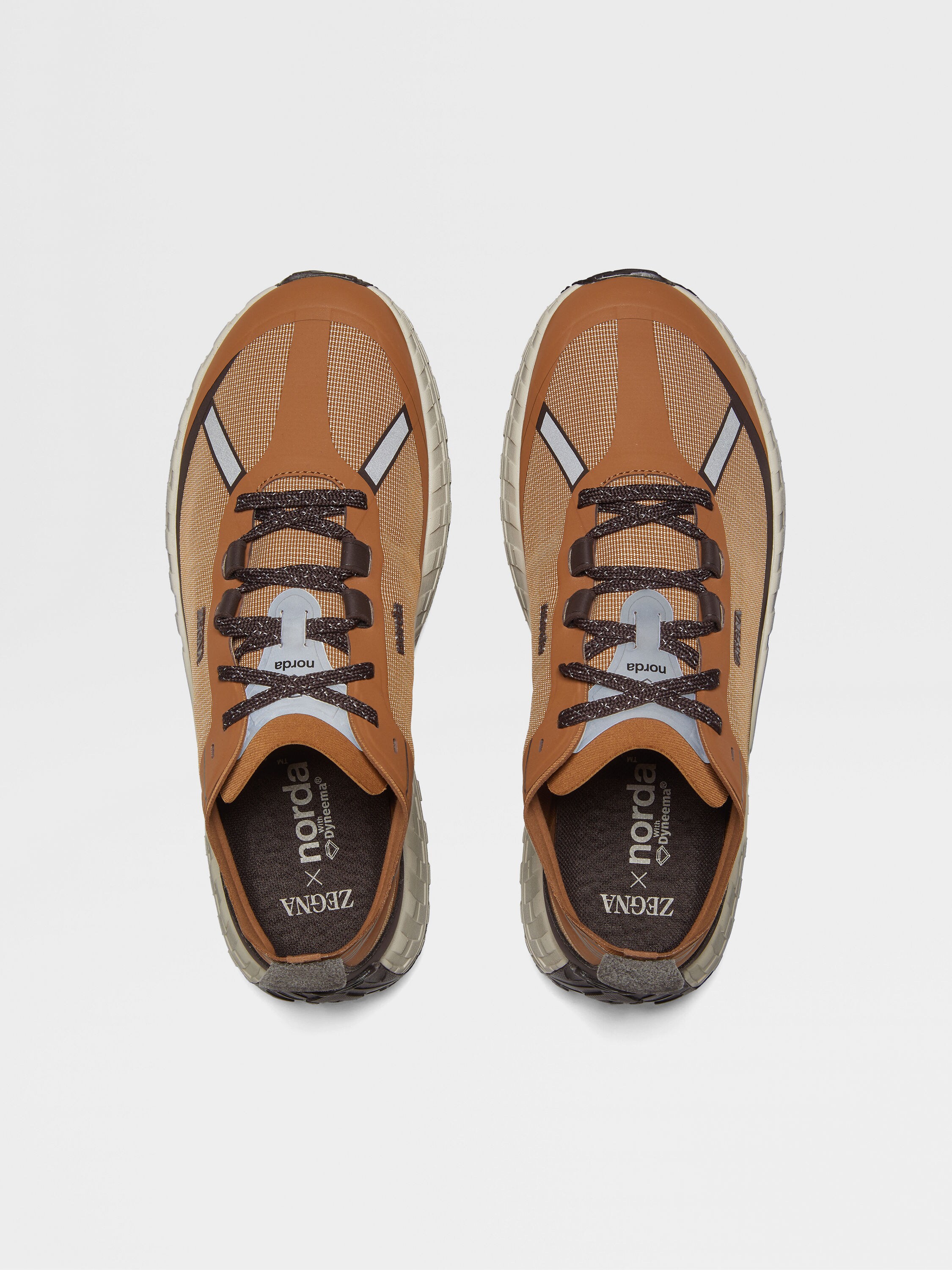 ZEGNA x norda™ 001 Dark Foliage Technical Fabric Sneakers Product detail photo #4