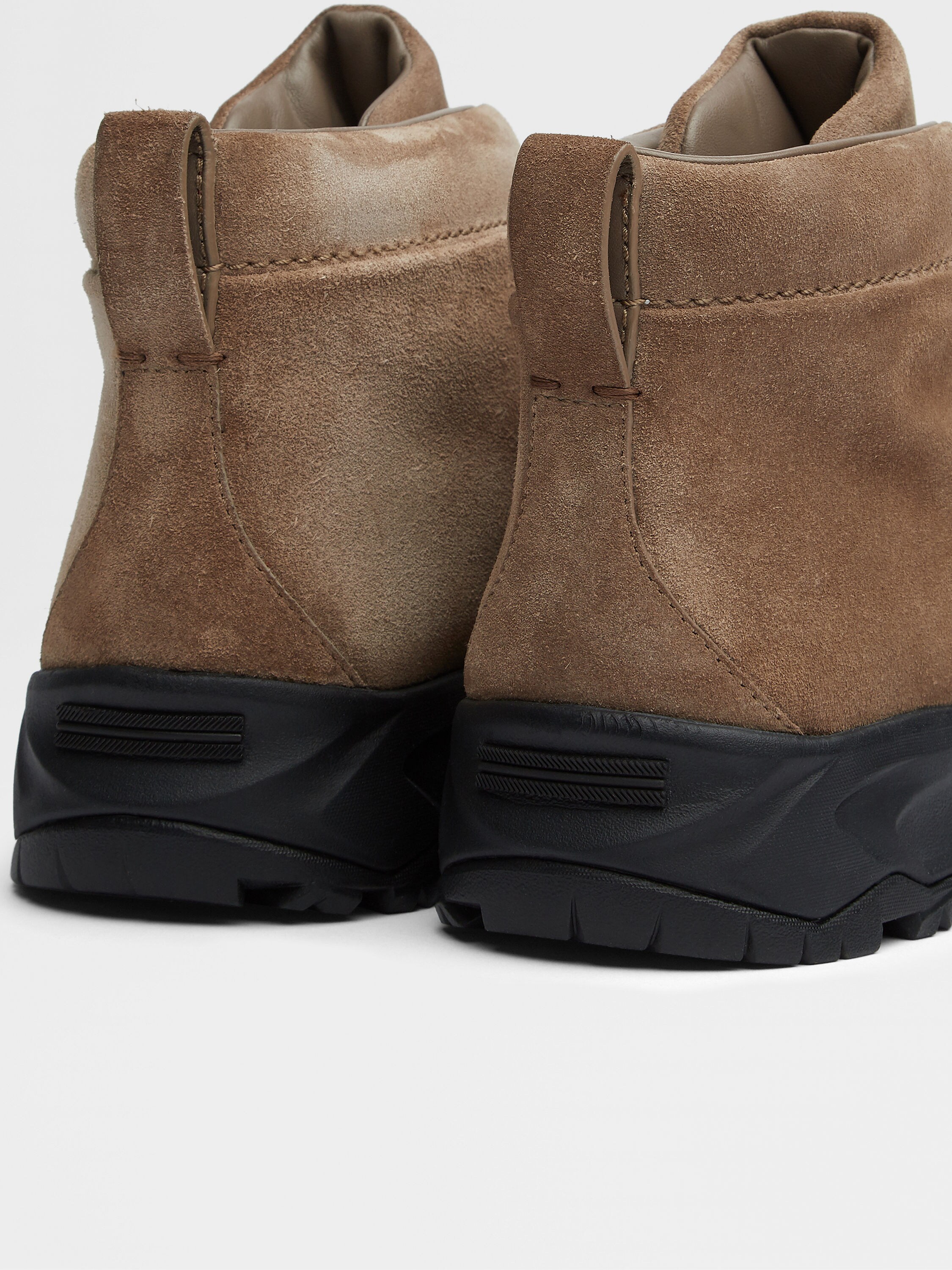 Beige Suede Triple Stitch™ Vetta Sneakers Product detail photo #1