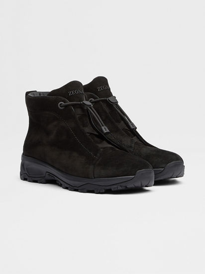 Black Suede Triple Stitch™ Vetta Sneakers FW23 28221487