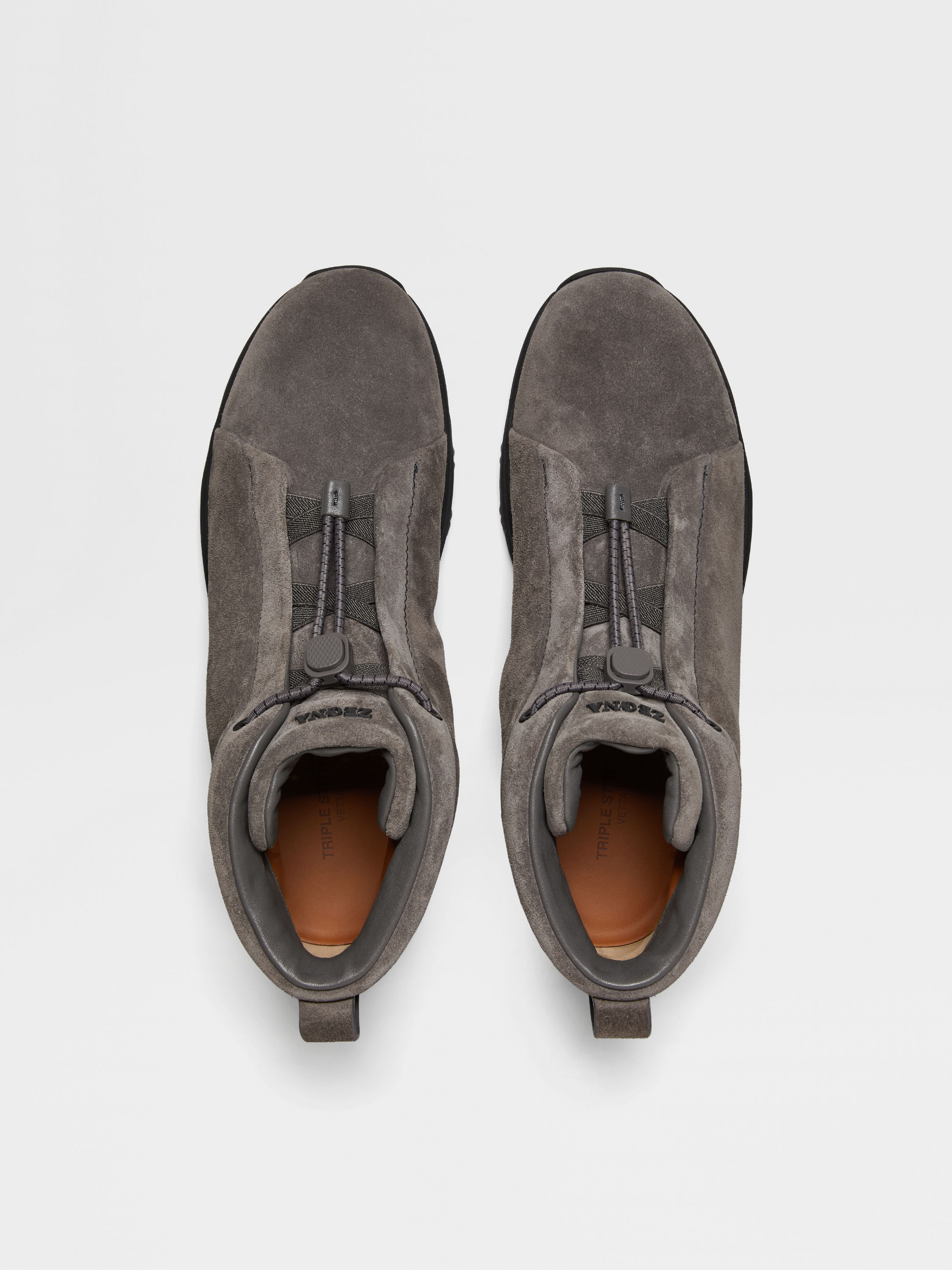 Grey Suede Triple Stitch™ Vetta Sneakers Product detail photo #2