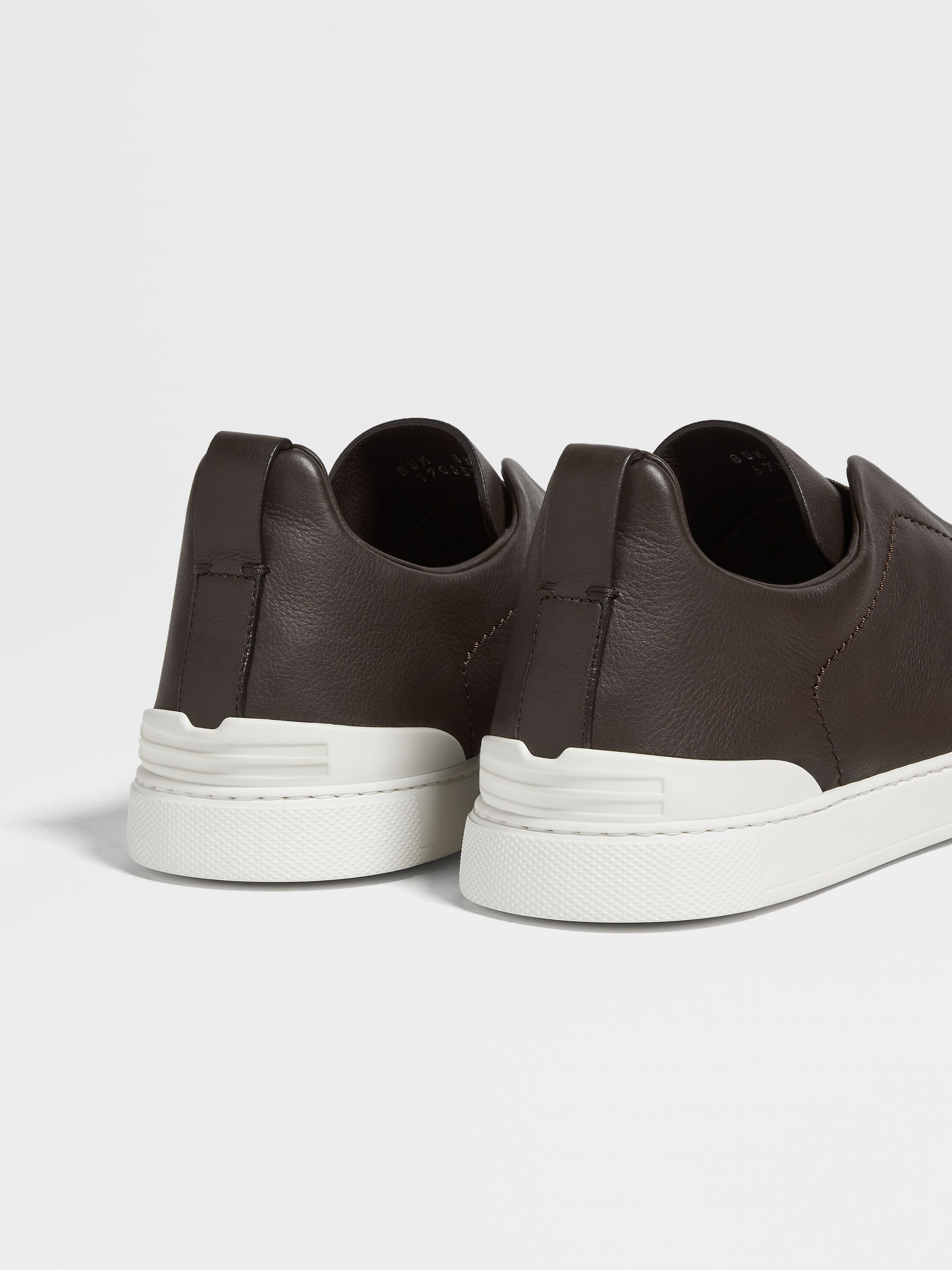 Brown Triple Stitch™ SECONDSKIN Sneakers Product detail photo #1