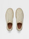 Triple Stitch™ Espadrilles aus Leinen und Leder in Altweiß Detailfoto #2 des Produkts