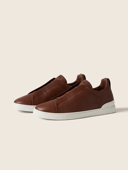 Almond Brown Triple Stitch™ SECONDSKIN Sneakers SS26 37094833