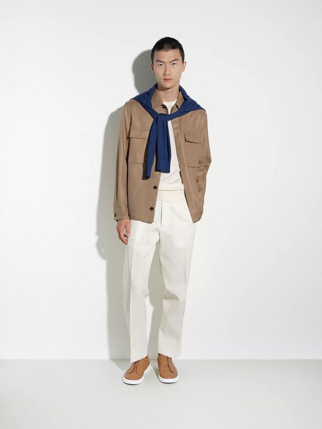 Dark Beige Triple Stitch™ SECONDSKIN Sneakers