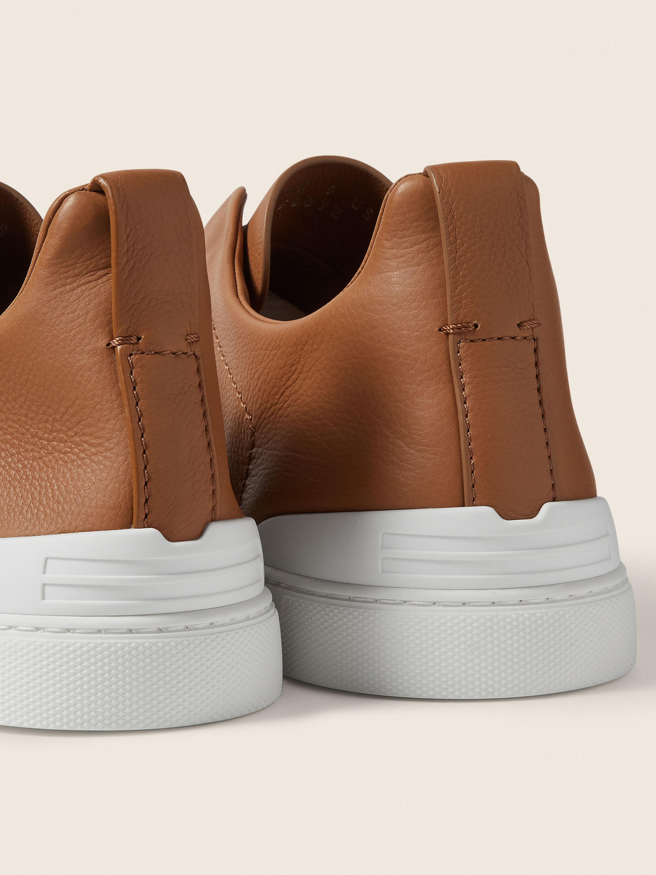 Light Brown Triple Stitch™ SECONDSKIN Sneakers Product detail photo #1
