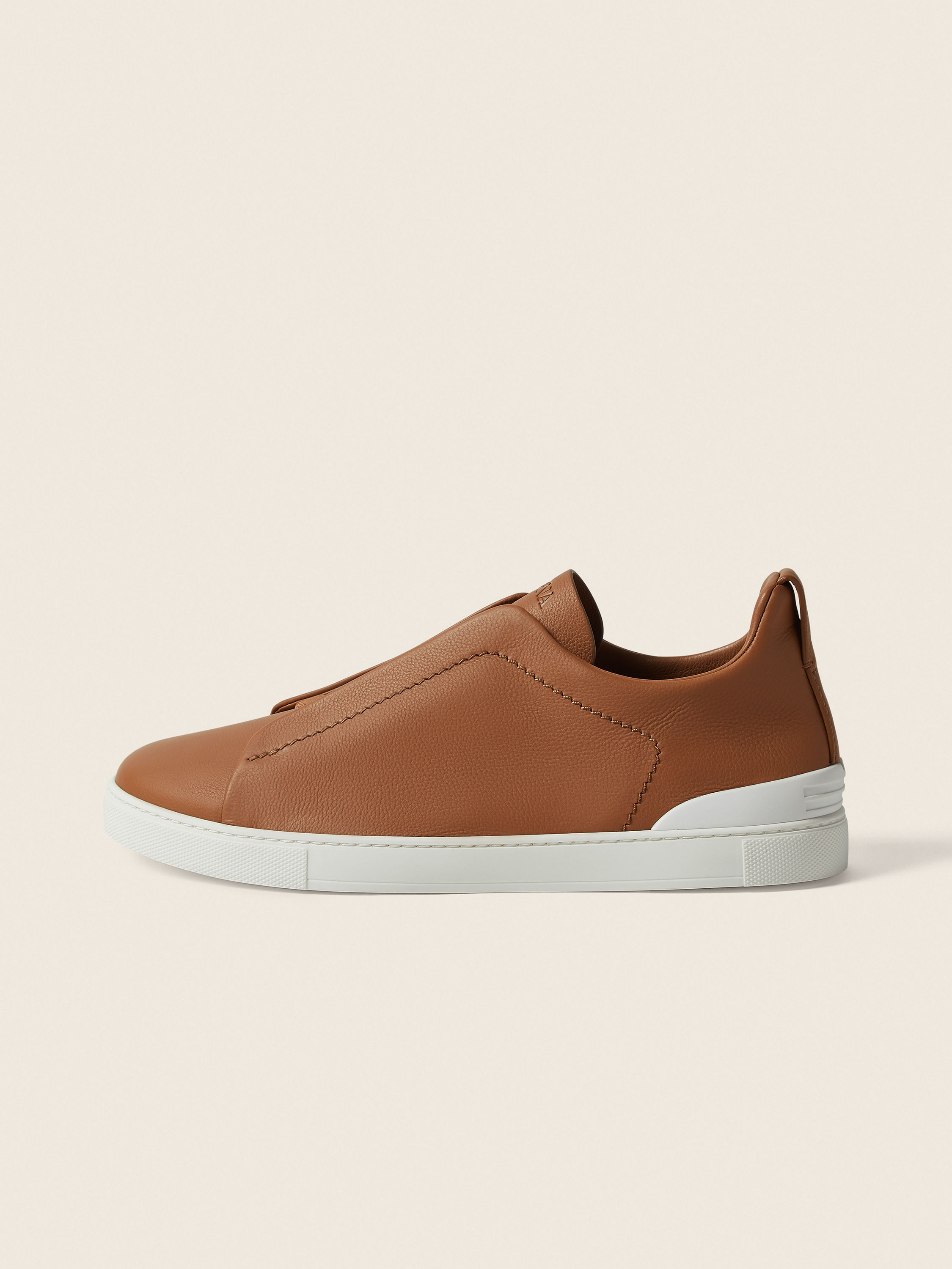 Light Brown Triple Stitch™ SECONDSKIN Sneakers Product detail photo #3