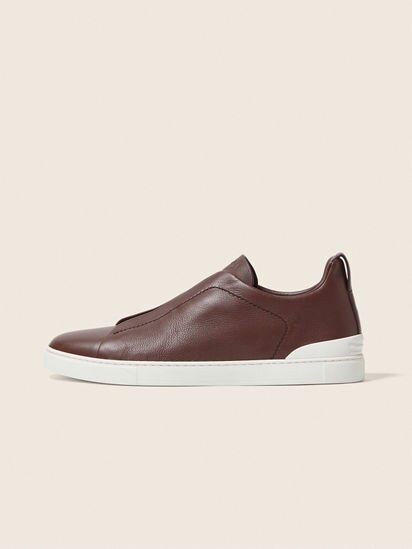 Reddish Brown Triple Stitch™ SECONDSKIN Sneakers FW25 36294145