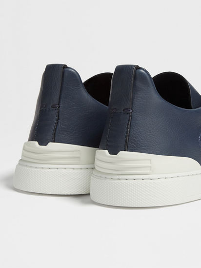 Blue SECONDSKIN Triple Stitch™ Sneakers