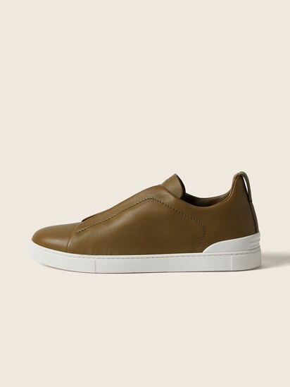 Olive Green Triple Stitch™ SECONDSKIN Sneakers SS26 37094798