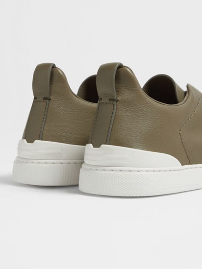 Light Military Green SECONDSKIN Triple Stitch™ Sneakers SS24