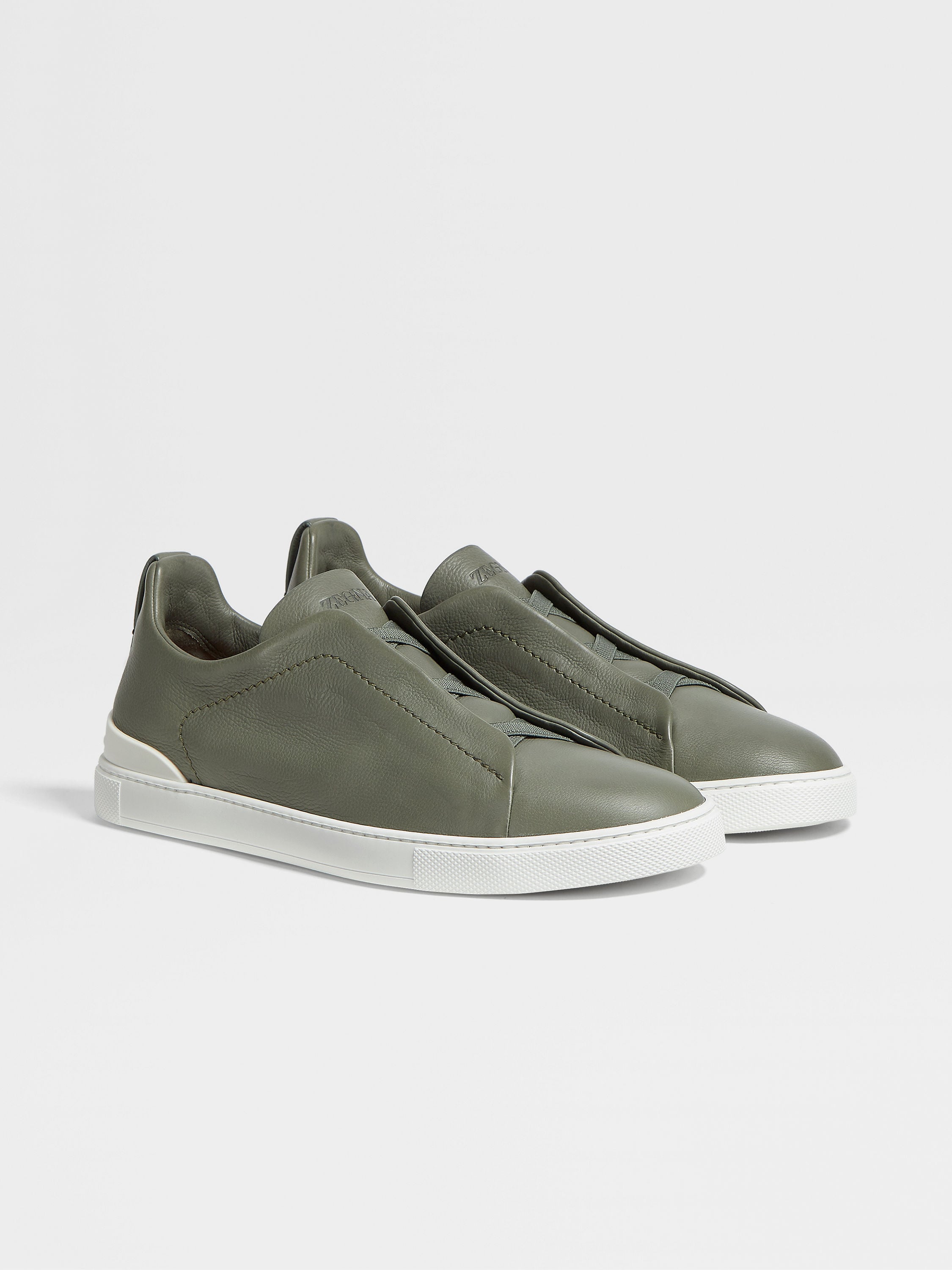 Light Olive Green SECONDSKIN Triple Stitch™ Sneakers SS24 30223985 