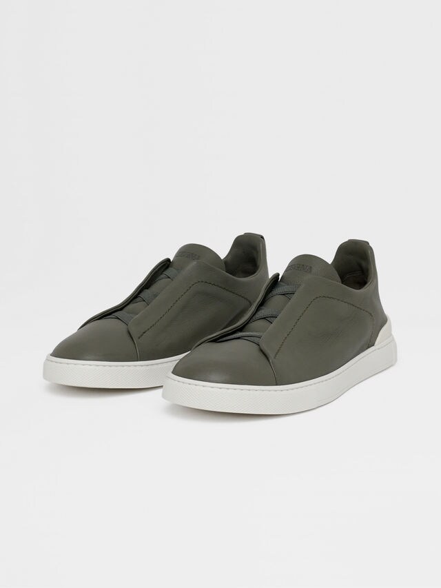 Light Army Green Triple Stitch™ SECONDSKIN Sneakers