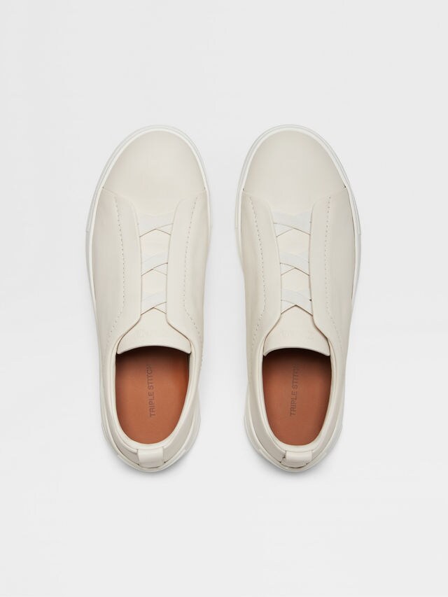 White Triple Stitch™ SECONDSKIN Sneakers Product detail photo #3