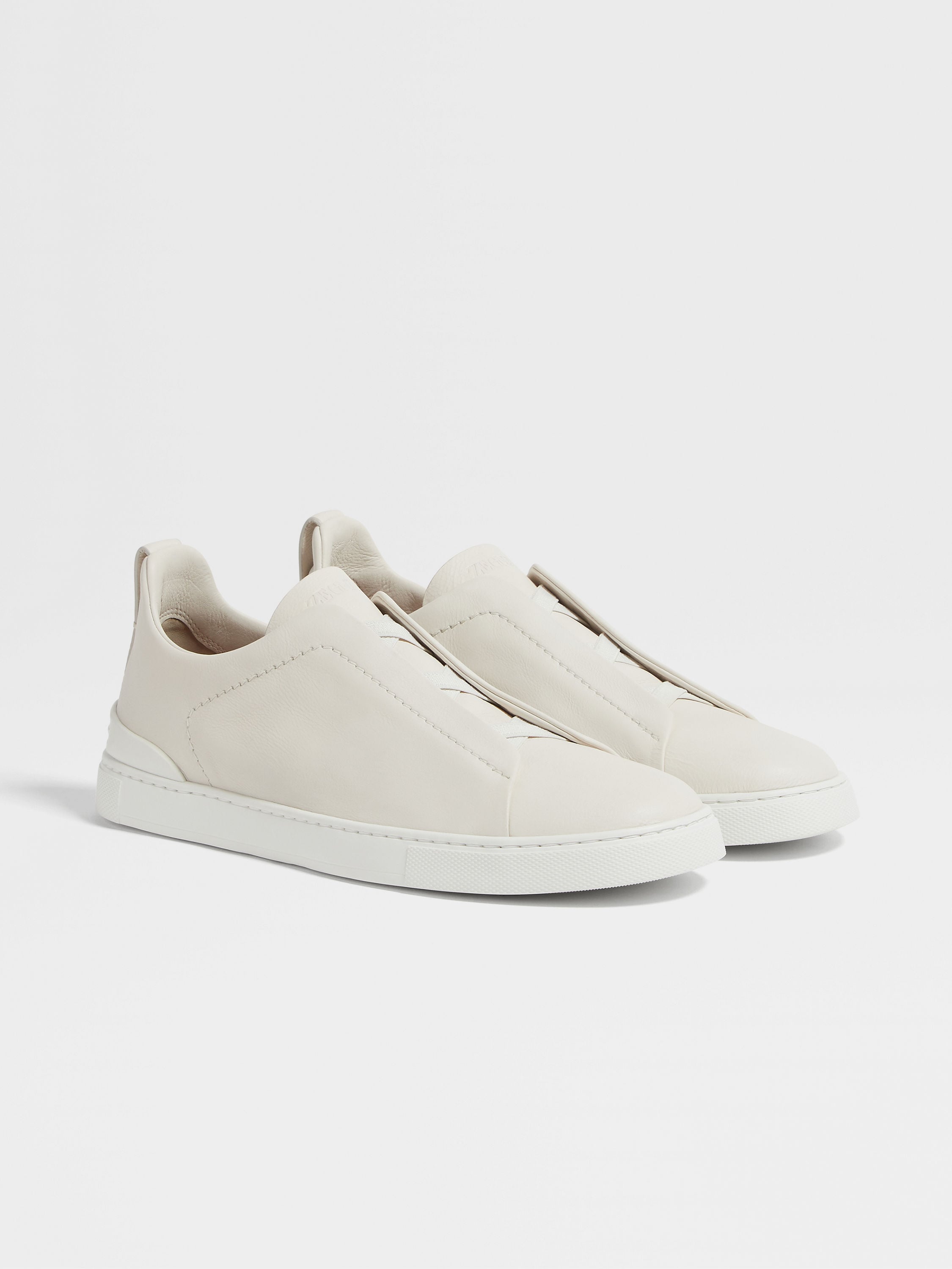 White Triple Stitch™ SECONDSKIN Sneakers Main product photo