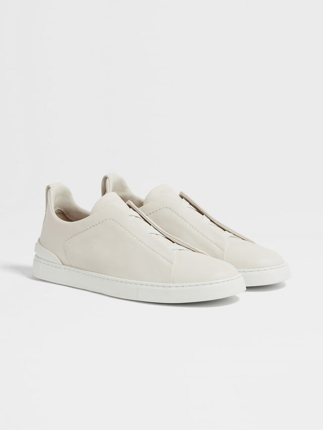 White Triple Stitch™ SECONDSKIN Sneakers Main product photo