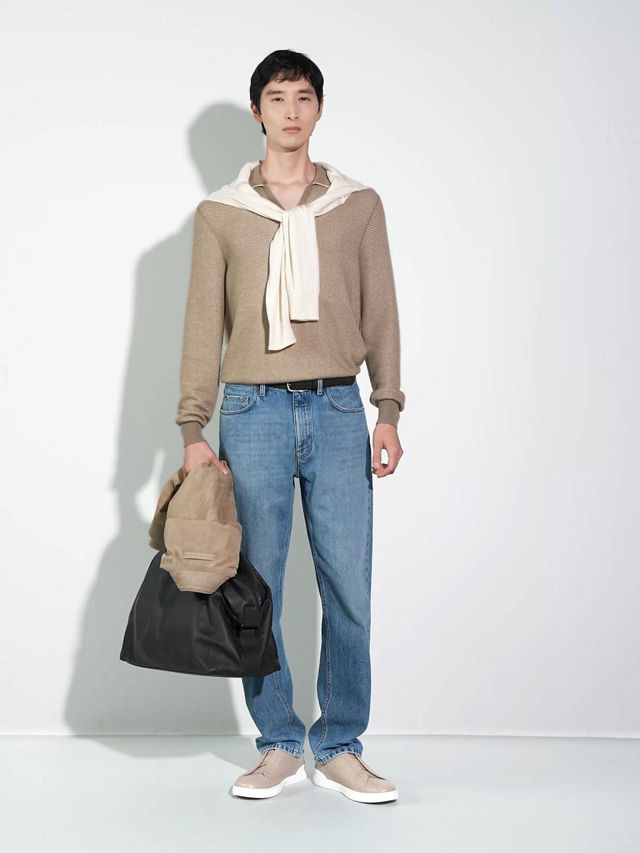 Light Taupe Triple Stitch™ SECONDSKIN Sneakers