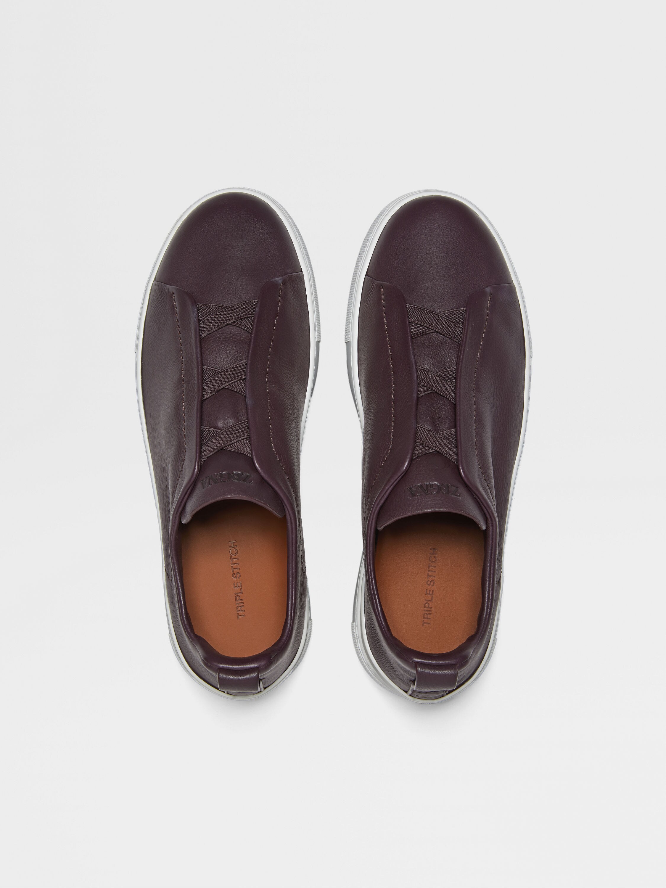 Dark Purple Triple Stitch™ SECONDSKIN Sneakers Product detail photo #2