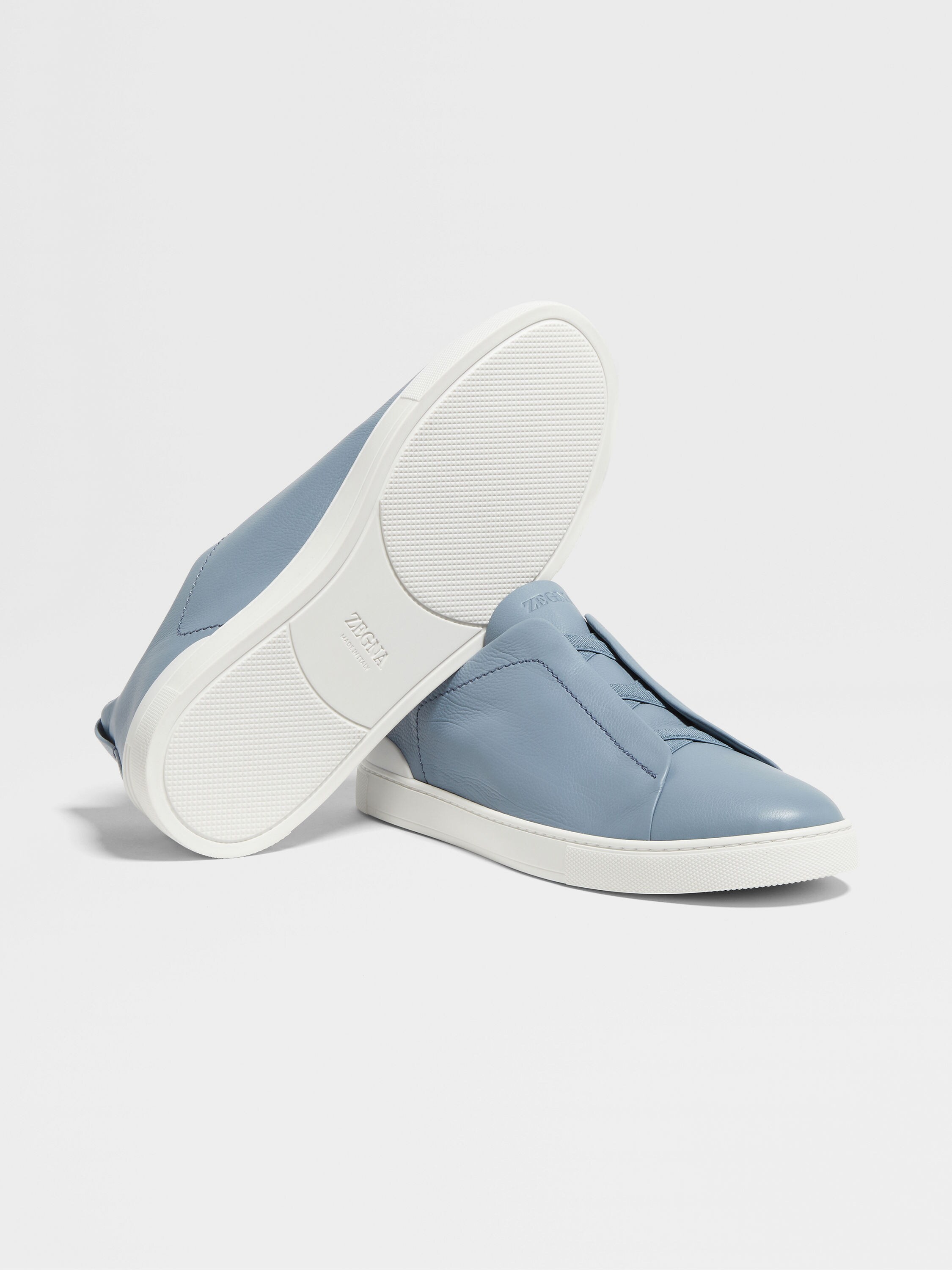 Light Blue Triple Stitch™ SECONDSKIN Sneakers Product detail photo #5